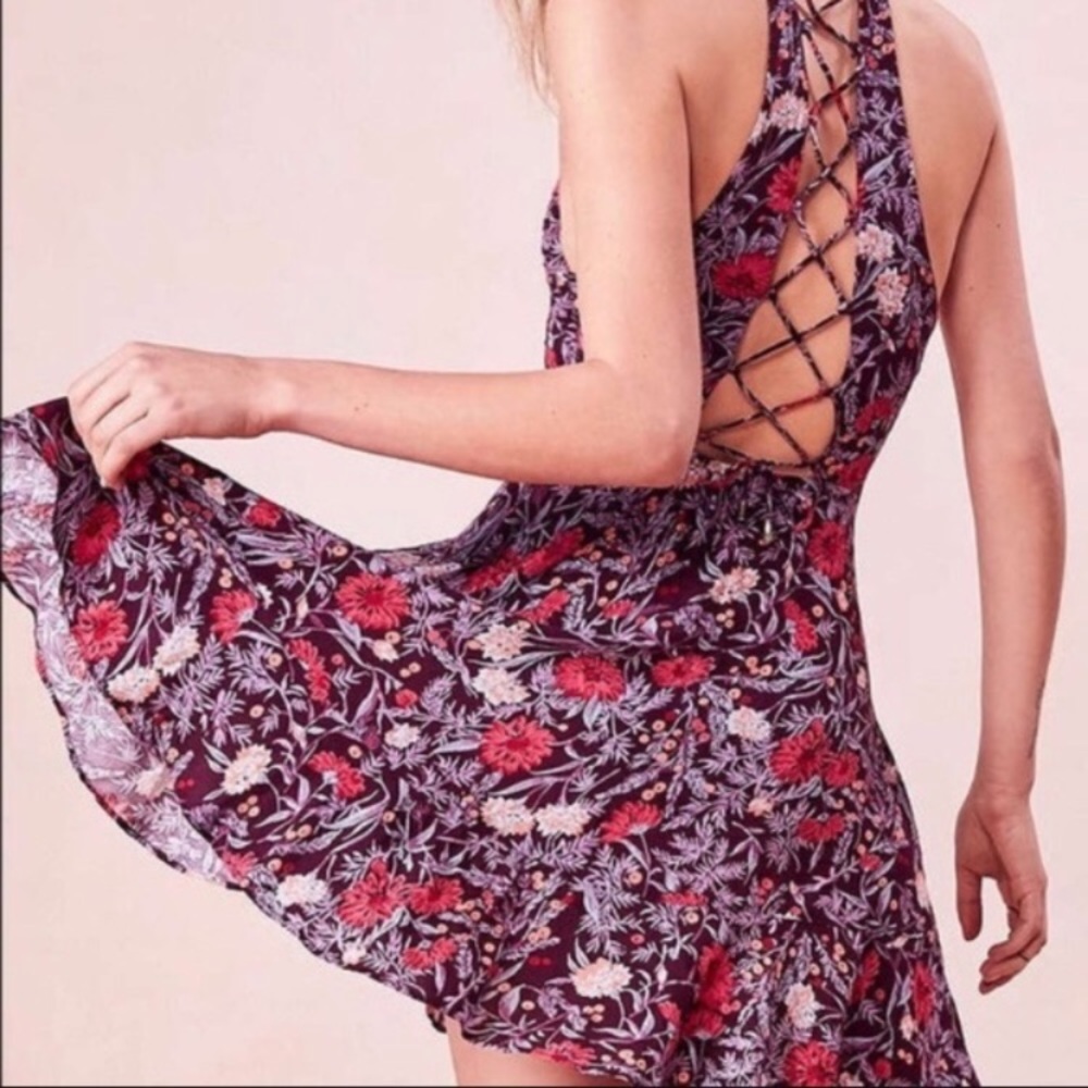 Urban outfitters Kimchi Blue floral dress.